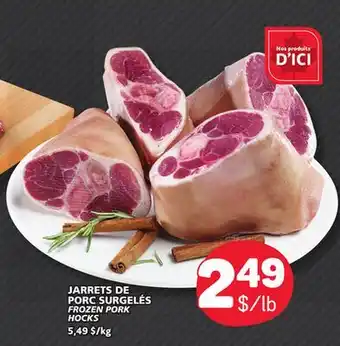 Marché Bonichoix FROZEN PORK HOCKS offer