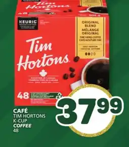 Marché Bonichoix TIM HORTONS K-CUP COFFEE offer
