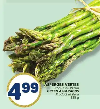 Marché Bonichoix GREEN ASPARAGUS offer