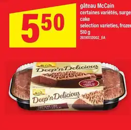 Maxi GÂTEAU MCCAIN | CAKE offer