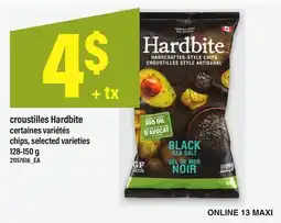 Maxi CROUSTILLES HARDBITE | CHIPS, 128-150 G offer