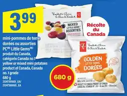 Maxi MINI-POMMES DE TERRE DORÉES OU ASSORTIES PC | YELLOW OR MIXED MINI POTATOES, 680 G offer