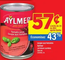 Maxi SOUPE AUX TOMATES AYLMER, 284 ml offer