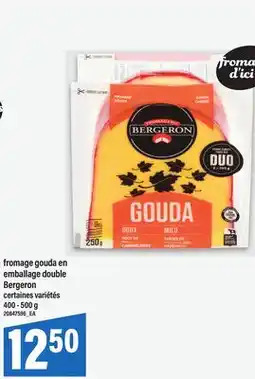 Maxi FROMAGE GOUDA EN EMBALLAGE DOUBLE BERGERON, 400 - 500 G offer