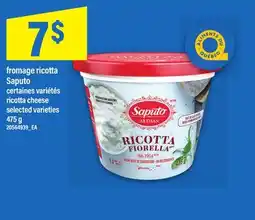Maxi FROMAGE RICOTTA SAPUTO | RICOTTA CHEESE, 475 g offer