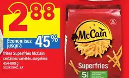 Maxi FRITES SUPERFRIES MCCAIN, 454-800 G offer