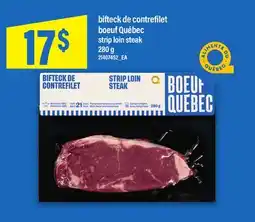 Maxi BIFTECK DE CONTREFILET BOEUF QUÉBEC | STRIP LOIN STEAK, 280 g offer