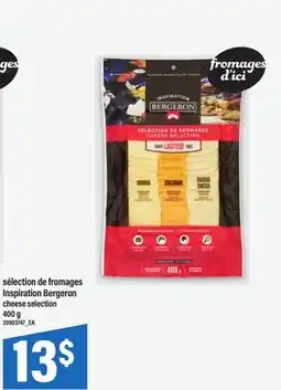 Maxi SÉLECTION DE FROMAGES | INSPIRATION BERGERON CHEESE SELECTION, 400 g offer