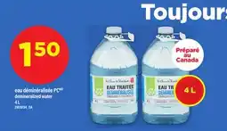 Maxi EAU DÉMINÉRALISÉE PC | DEMINERALIZED WATER, 4 L offer