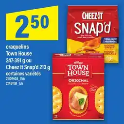 Maxi CRAQUELINS TOWN HOUSE 247-391 G OU CHEEZ IT SNAP'D 213 G offer