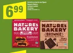 Maxi BROWNIE OU BARRES AUX FIGUES NATURE'S BAKERY, 270/340 G offer
