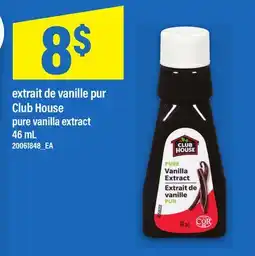 Maxi EXTRAIT DE VANILLE PUR CLUB HOUSE | PURE VANILLA EXTRACT, 46 ML offer