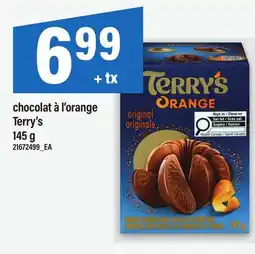 Maxi CHOCOLAT À L'ORANGE TERRY'S, 145 G offer