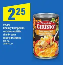 Maxi SOUPE CHUNKY CAMPBELL'S | CHUNKY SOUP, 515 ML offer