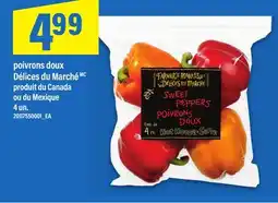 Maxi POIVRONS DOUX DÉLICES DU MARCHÉ, 4 un offer