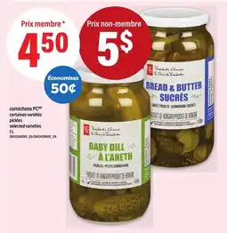 Maxi CORNICHONS PCMD | PICKLES, 1 L offer