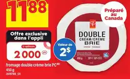Maxi FROMAGE DOUBLE CRÈME BRIE PC, 450 g offer