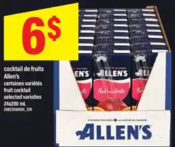 Maxi COCKTAIL DE FRUITS ALLEN'S | FRUIT COCKTAIL, 24x200 mL offer