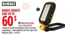 Canadian Tire Rechargeable LED Task Light with Magnetic Base offer