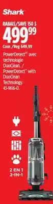 Canadian Tire Shark PowerDetect with DuoClean Technology offer