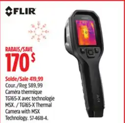 Canadian Tire TG165-X Thermal Camera with MSX Technology offer