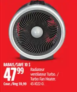 Canadian Tire Noma Turbo Fan Heater offer