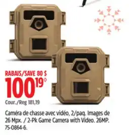 Canadian Tire Primos 2-Pk Game Camera with Video offer