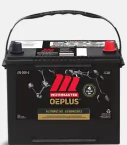 Canadian Tire MOTOMASTER Car & Truck Batteries. Superior starting power offer