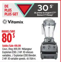 Canadian Tire Vitamix Explorian E310 Blender offer