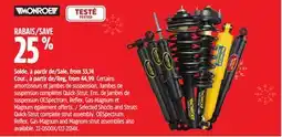 Canadian Tire Monroe Selected Shocks and Struts. Quick-Strut complete strut assembly offer