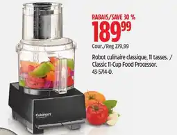 Canadian Tire Cuisinart Classic 11-Cup Food Processor offer