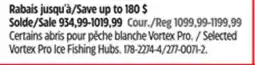 Canadian Tire Selected Vortex Pro Ice Fishing Hubs offer