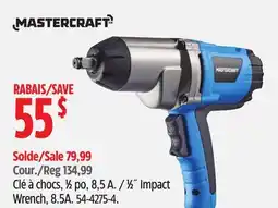 Canadian Tire MASTERCRAFT Impact Wrench offer