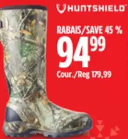 Canadian Tire Huntshield Realtree Waterproof Rubber Boots offer