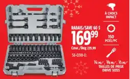 Canadian Tire MAXIMUM Impact Socket Sets offer