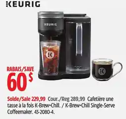 Canadian Tire Keurig Brew+Chill Single-Serve Coffeemaker offer