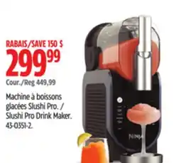 Canadian Tire Ninja Slushi Pro Drink Maker offer