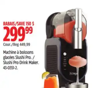 Canadian Tire Ninja Slushi Pro Drink Maker offer