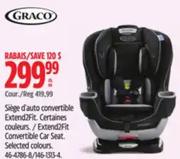 Canadian Tire Graco Extend2Fit Convertible Car Seat offer