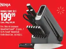Canadian Tire Ninja 12-Pc Foodi NeverDull Knife Block Set offer