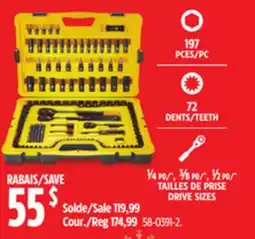 Canadian Tire Stanley ¼ PO/, ⅜ PO/, ½ PO/ DRIVE SIZES offer
