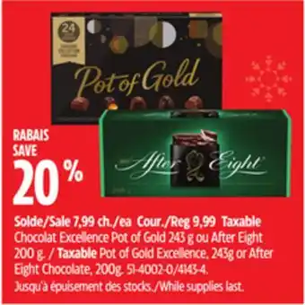 Canadian Tire Pot of Gold Eight Chocolate offer
