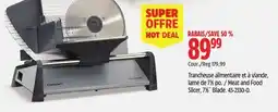 Canadian Tire Meat and Food Slicer, 71⁄2˝ Blade offer