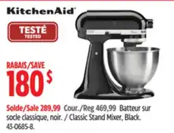 Canadian Tire Kitchenaid Classic Stand Mixer offer
