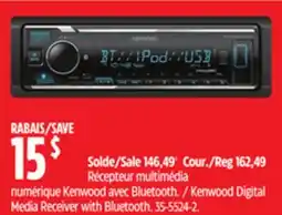 Canadian Tire Kenwood Digital Media Receiver with Bluetooth offer