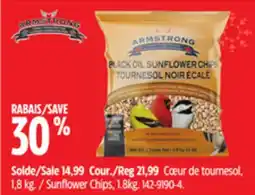 Canadian Tire Sunflower Chips, 1.8 kg offer