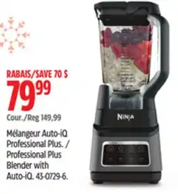 Canadian Tire Ninja Professional Plus Blender with Auto-iQ offer