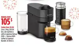 Canadian Tire Vertuo POP+ Coffee & Espresso Bundle offer