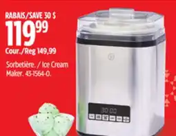 Canadian Tire Vida by Paderno Ice Cream Maker offer