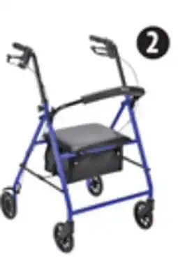 Canadian Tire Rollator with 6˝ Wheels offer
